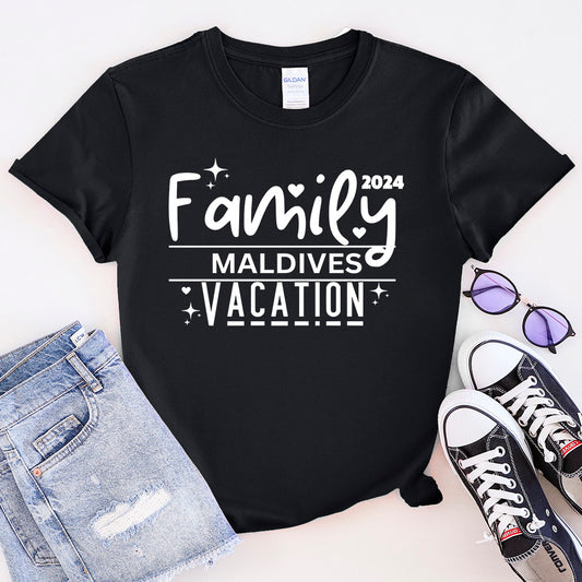 Maldives Family Vacation Tee