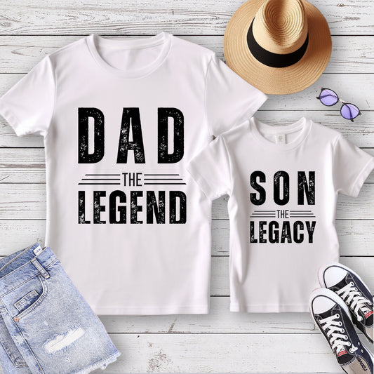 Legend Legacy Father Son Combo T-shirt