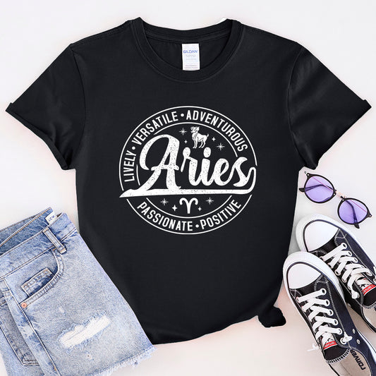 Aries Zodiac Traits Unisex T-shirt