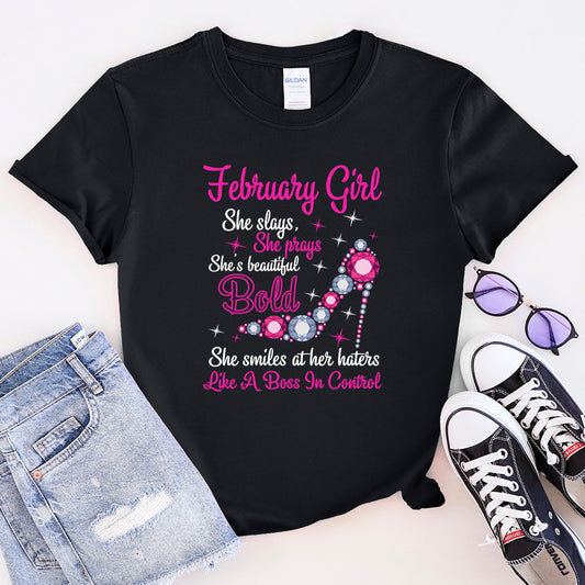 February Girl T-shirt