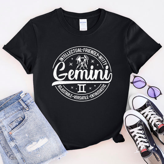 Gemini Zodiac Traits Unisex T-shirt