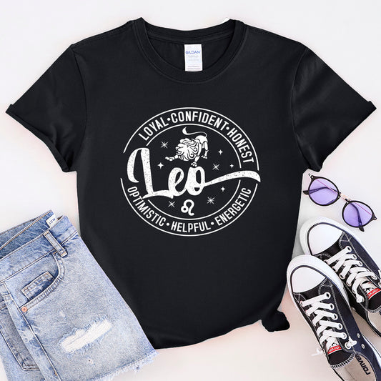 Leo Zodiac Traits Unisex T-shirt